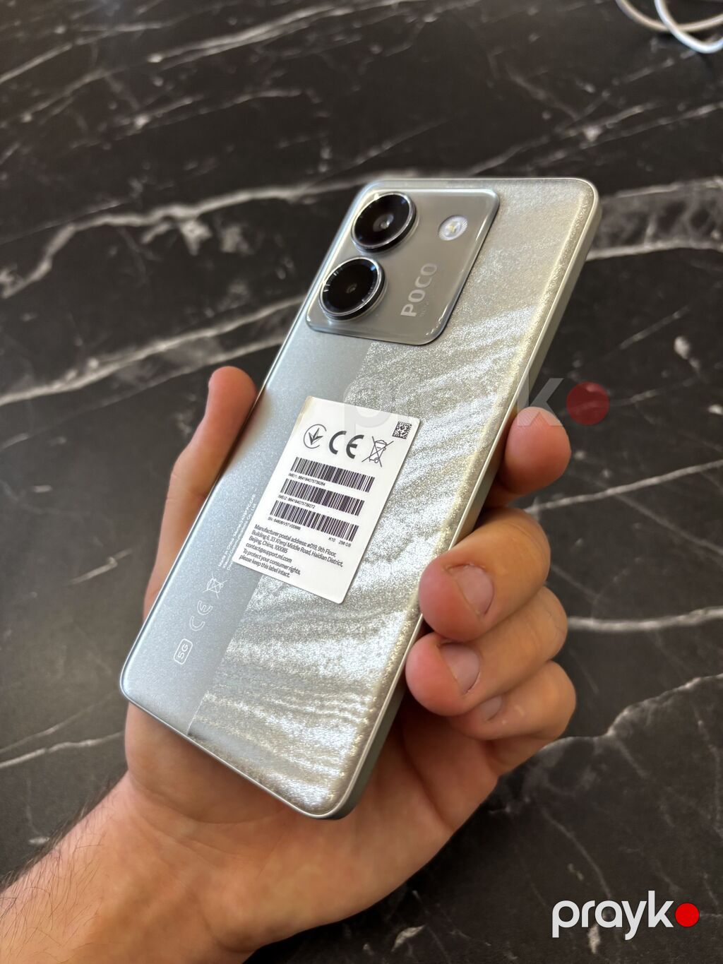 Poco M7 Pro 5G, 256 GB, rəng - Gümüşü, Zəmanət — Xiaomi, Bakı (4)