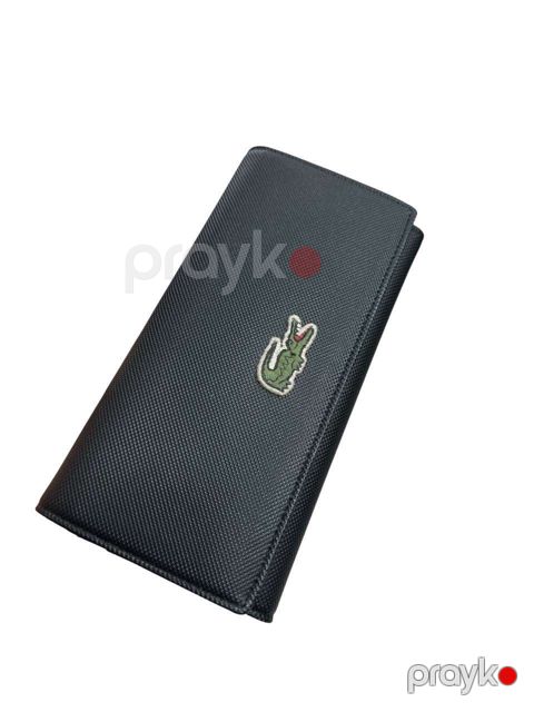 Qadınlar üçün pulqabı, təbii dəri, pul və kart yerləri, ölçü 19x9, Türkiyə - FX1244_black — Bakı