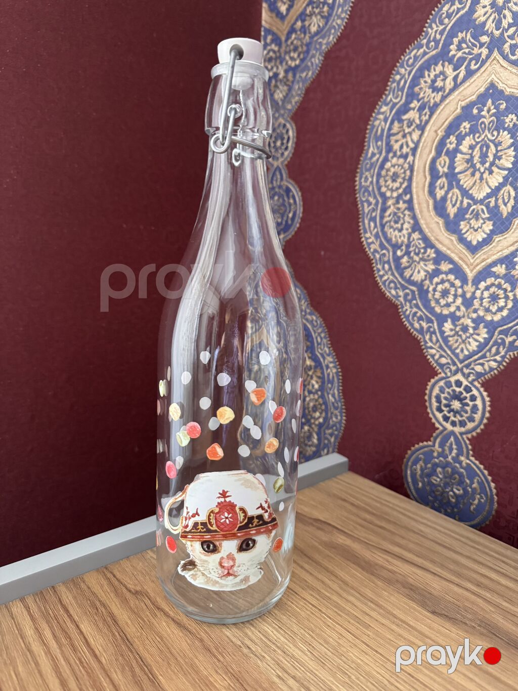 Şüşə, 1, 1 l, Türkiyə — Süfrə qabı, Bakı (3)