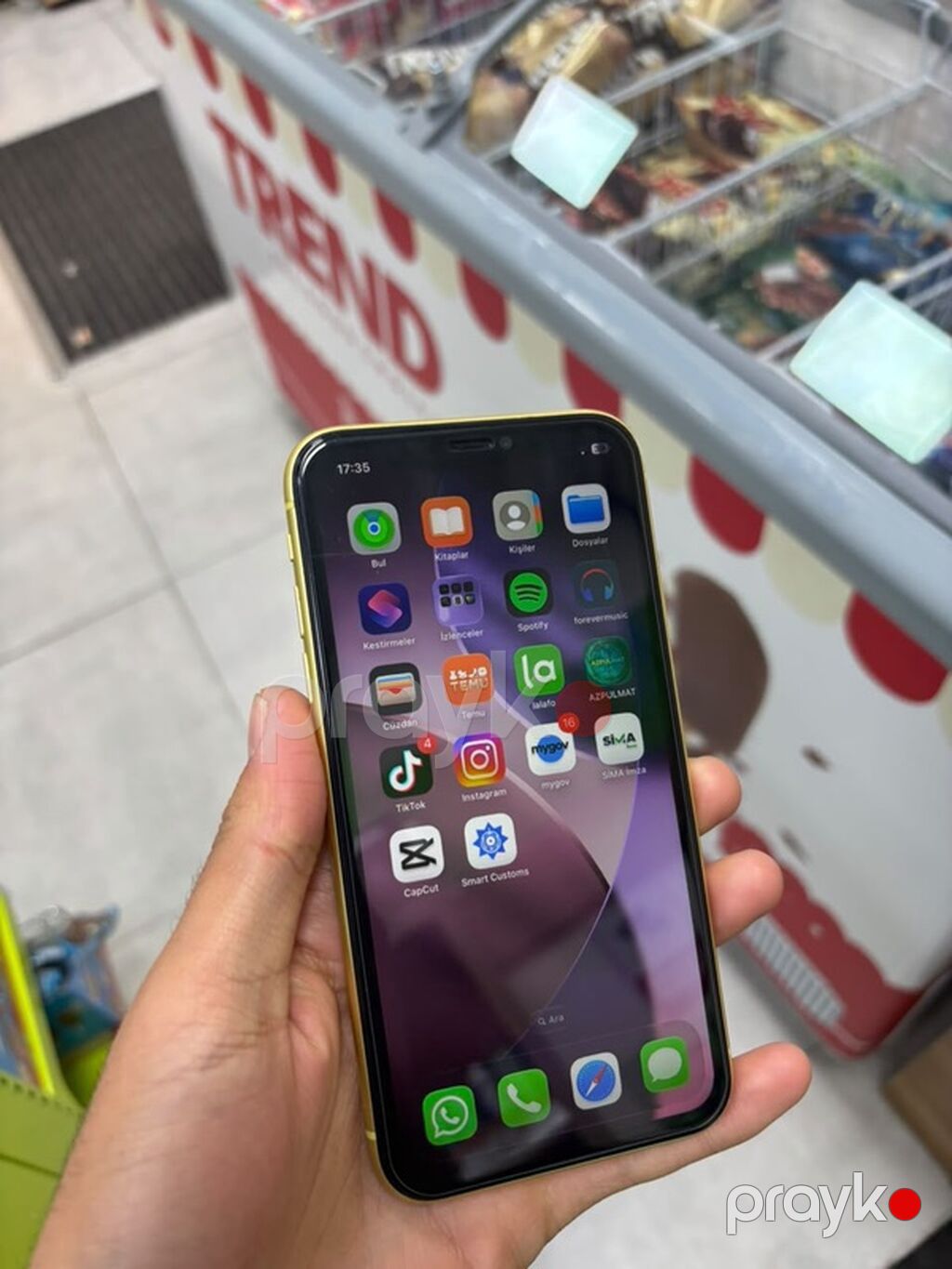 IPhone 11, 64 GB, Sarı, Face ID — Apple iPhone, Bakı (4)
