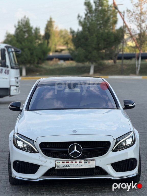 Mercedes C 300, 2.0 L, 2015 il, 201 000 km — Avtomobillər, Bakı (6)
