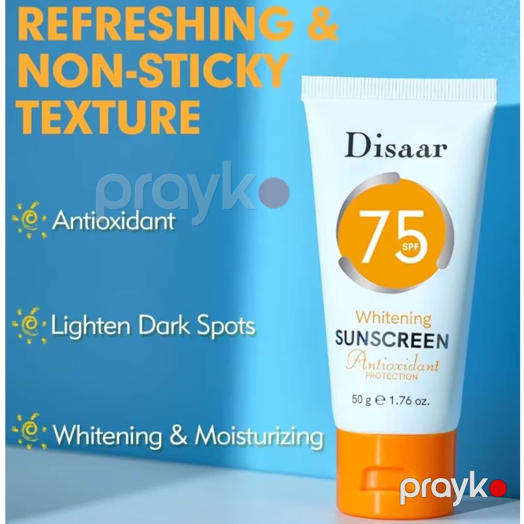 Günəşdən qoruyucu krem Disaar Whitening Antioxidant SPF75, 50 q — Mallar, Bakı (2)