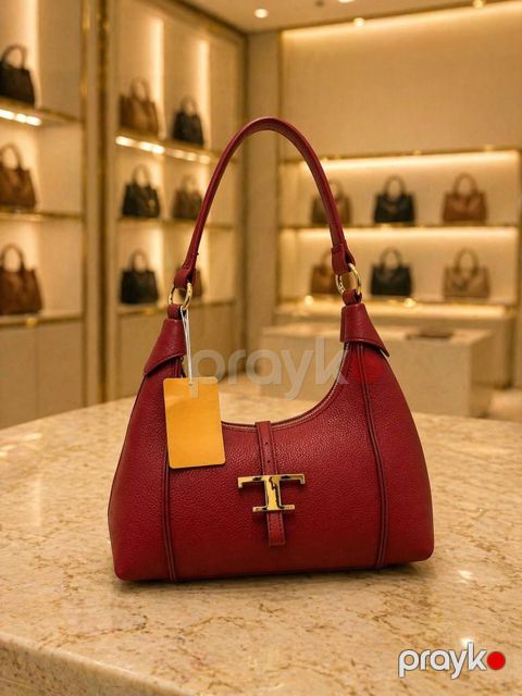 Qadınlar üçün çanta TB12, eko dəri, 32х20 sm, qırmızı — Bakı