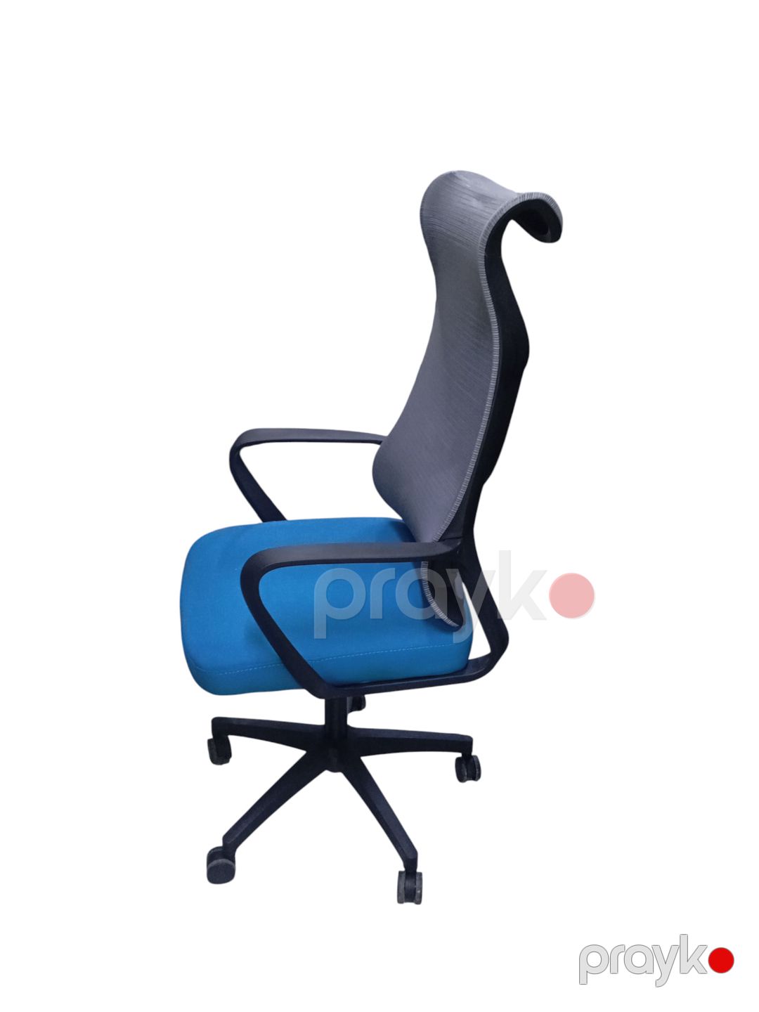 Ofis kreslosu 808, setka, mavi — Mallar, Bakı (3)