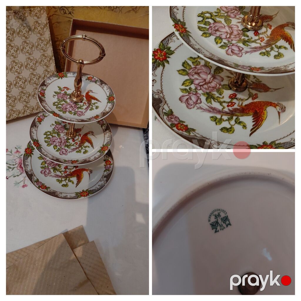Tort və şiriniyyat qabı, Farfor — Süfrə qabı, Bakı (2)