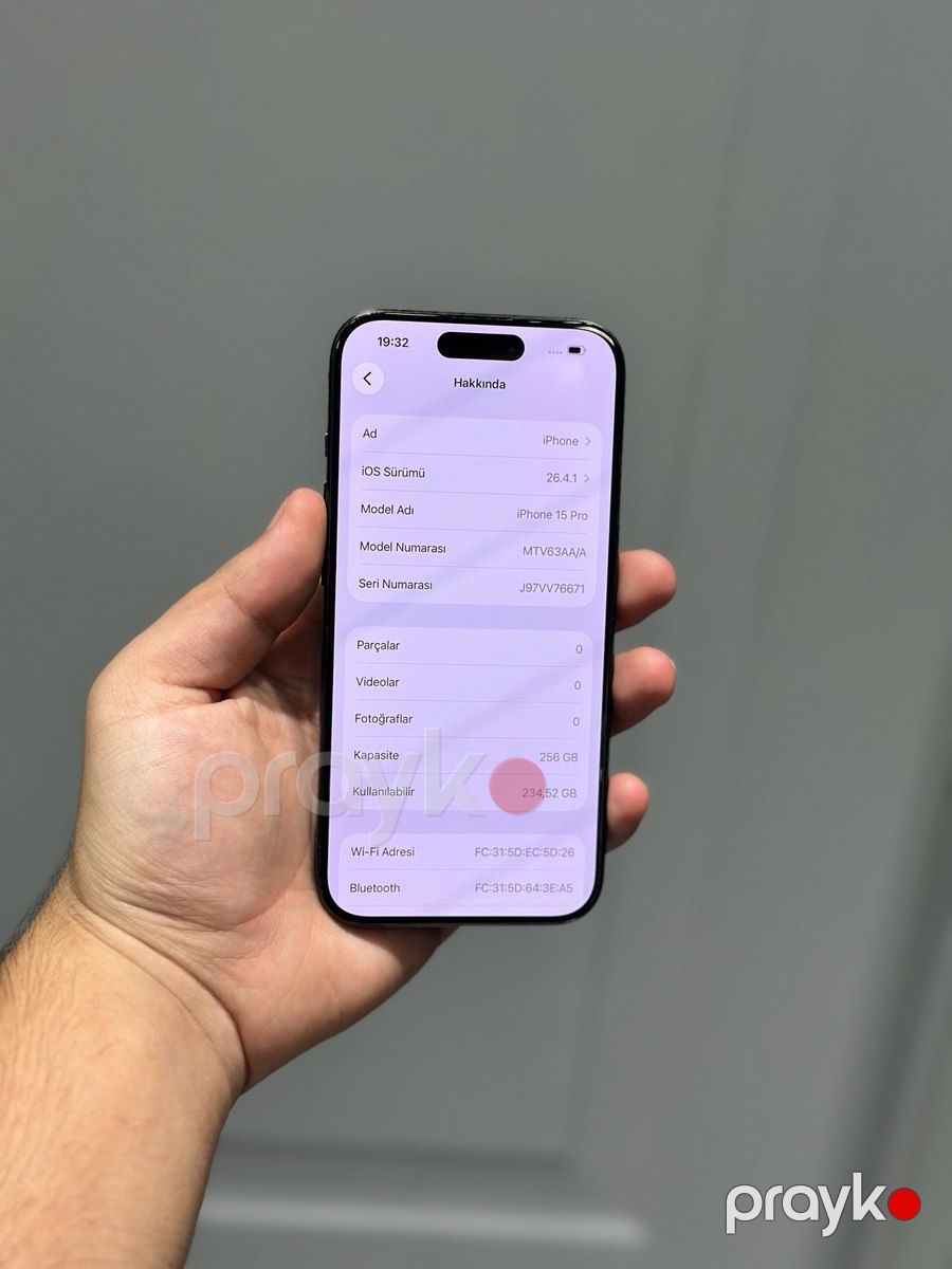 Apple iPhone 15 Pro Blue Titanium 256GB/8GB — Smartfonlar, Bakı (3)