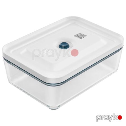 Vakuum konteyner Zwilling Fresh&Save, şüşə/plastik/silikon, qapaqla, 24.3x18.3x8.5 sm, 2 l — Bakı