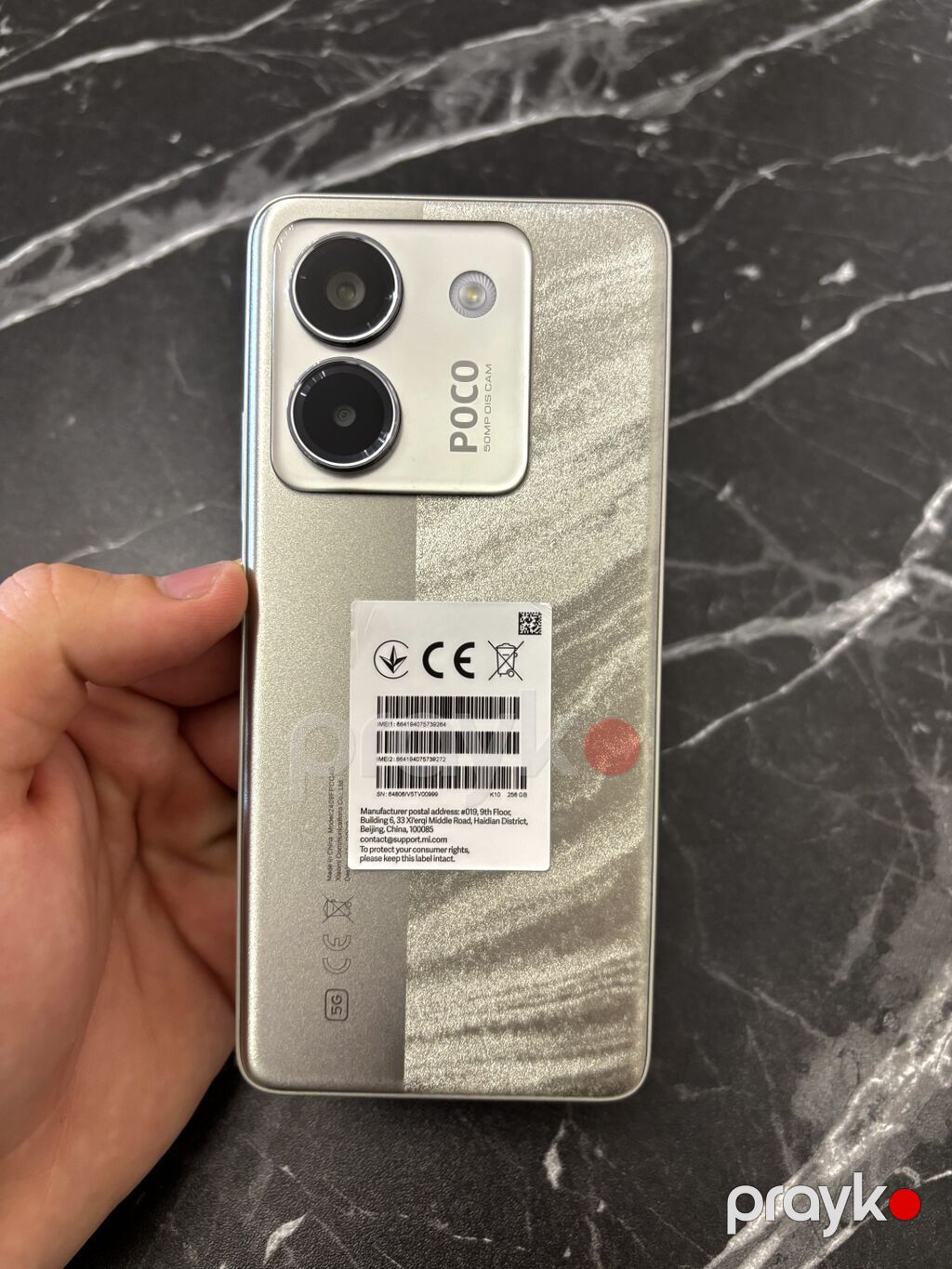 Poco M7 Pro 5G, 256 GB, rəng - Gümüşü, Zəmanət — Xiaomi, Bakı (10)