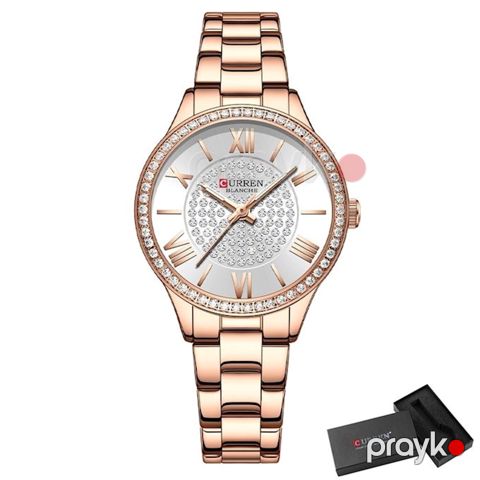 Qadın qol saatı Curren C9084L Rose-Gold — Bakı