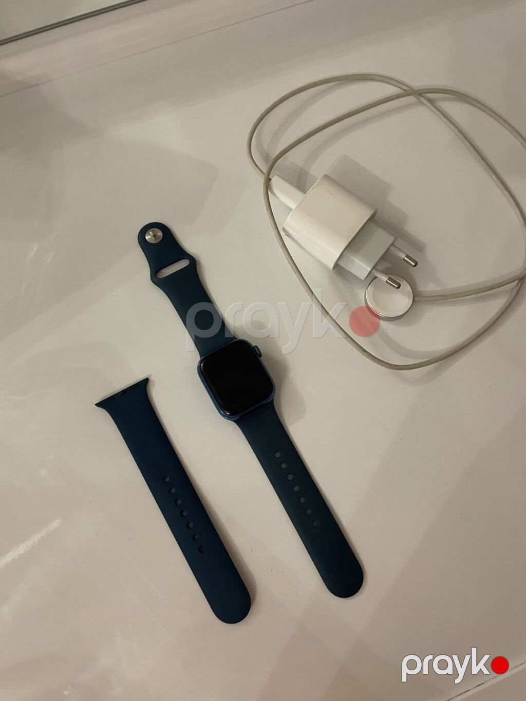 İşlənmiş, Smart saat, Apple, rəng - Göy — Ağıllı saatlar, Bakı (2)