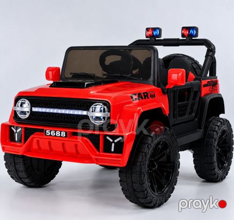 Uşaq elektrik avtomobili VP050, qırmızı — Bakı