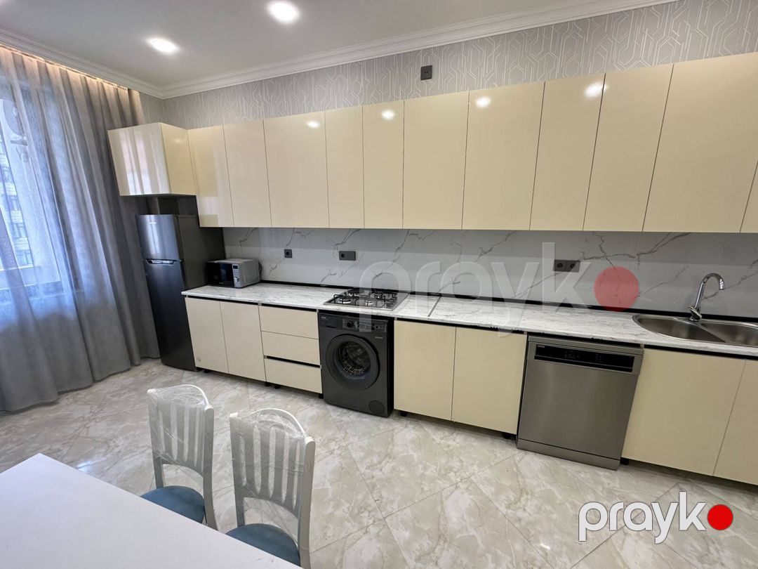 İcarəyə verilir 4 otaqlı yeni tikili 160 m² — Mənzil, Bakı (9)