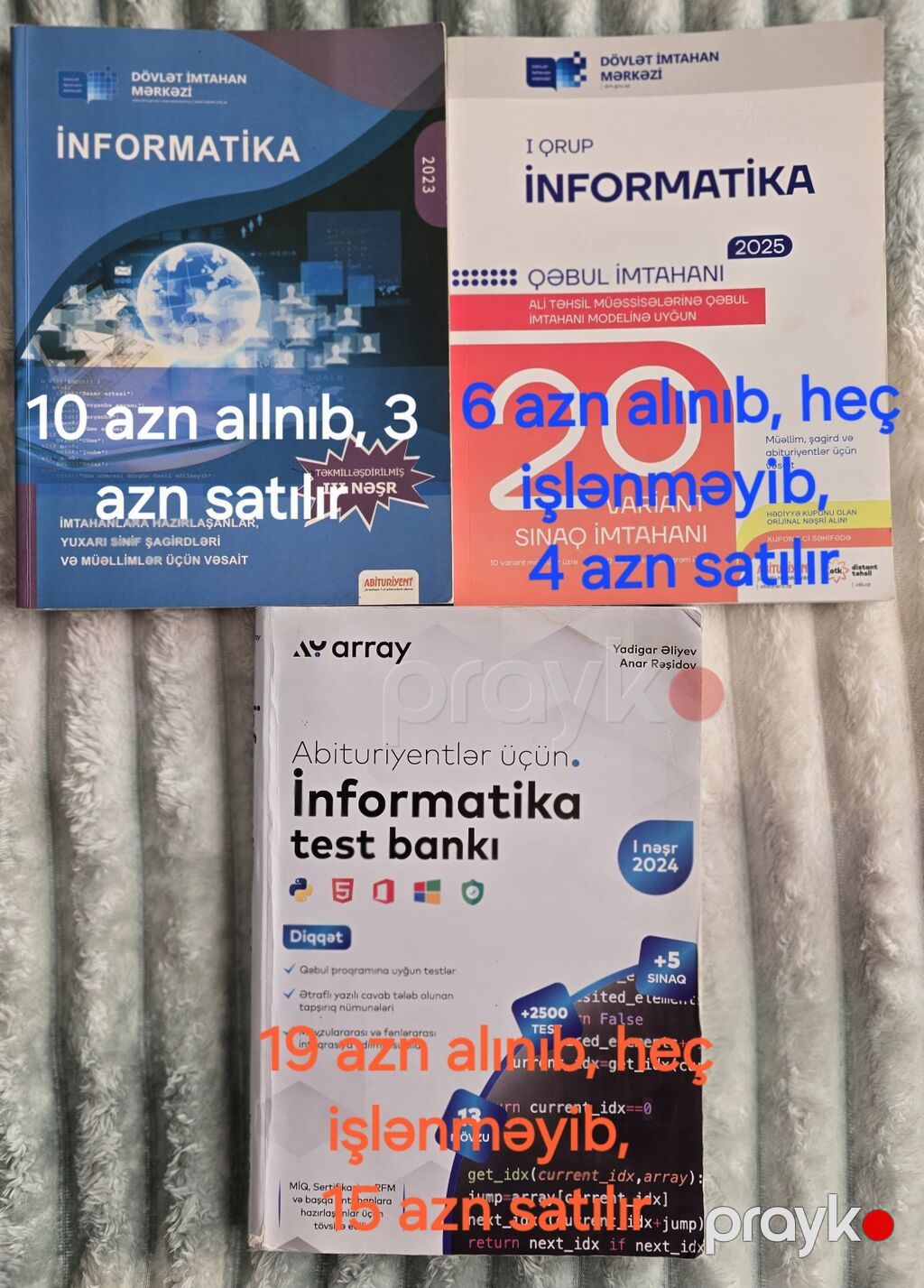 Satılır: Hazırlıq və imtahanlar üçün müxtəlif dərs vəsaitləri və test — Kitablar, Masazır (2)