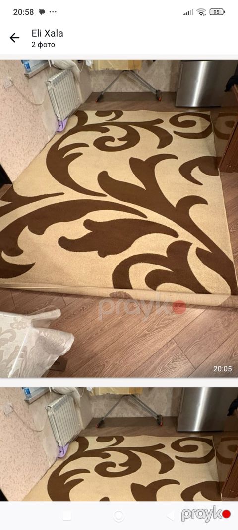 Kasmir xalca olcusu 2.50 nin 3.50ye — Bakı