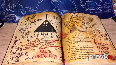 Məhsul: “Esrarengiz Kasaba – Günlük 3” (Disney Gravity Falls Journal — Bakı