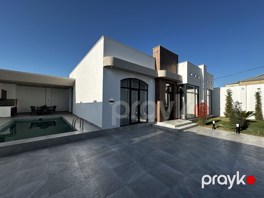 Satılır 4 otaqlı həyət evi/bağ evi 150 m² — Ev, villa, Bakı (2)