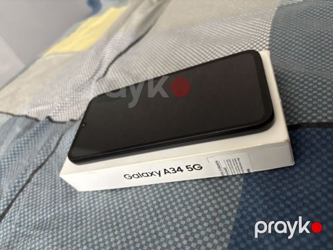 Samsung Galaxy A34 5G, 128 GB, rəng - Qara, İki sim kartlı — Bakı
