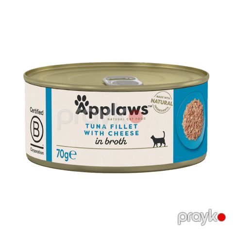 Nəm konserva Applaws pişik üçün Tuna filesi pendirli 70 q — Bakı