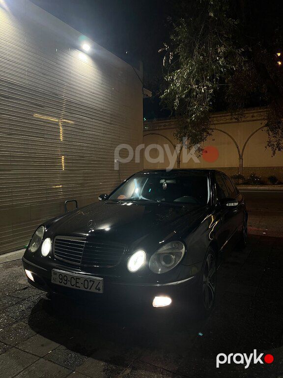 Mercedes E 270, 2.7 L, 2004 il, 304 000 km — Avtomobillər, Bakı (6)