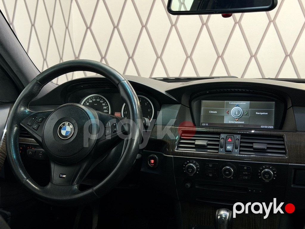 BMW 525, 2.5 L, 2007 il, 140 000 km — Avtomobillər, Bakı (10)