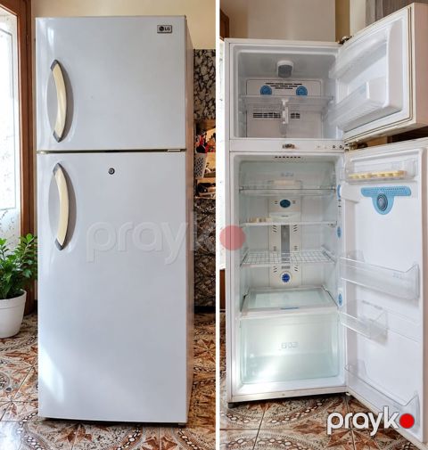 İşlənmiş 2 qapılı LG Soyuducu Satılır, rəng - Ağ — Bakı