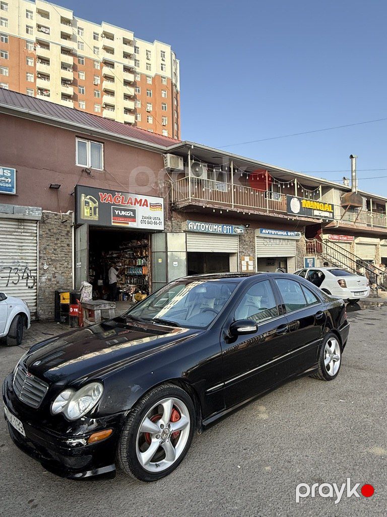 Mercedes C 230, 2.5 L, 2005 il, 350 000 km — Avtomobillər, Bakı (10)
