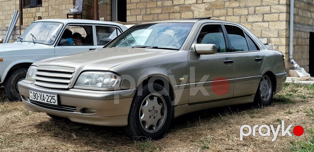 Mercedes C 220, 2.2 L, 1996 il, 390 587 km — Avtomobillər, Bakı (8)