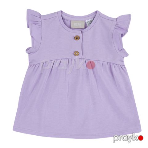 Qızlar üçün qısaqol köynək Chicco 9007978000000-12, bənövşəyi, pambıq/elastan, ölçü 3 yaş - 8051700265017 — Bakı