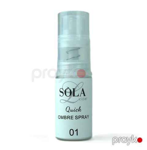 Qradiyent üçün quru sprey-boya Sola Love Quick Ombre 01 Ağ 15 q — Bakı