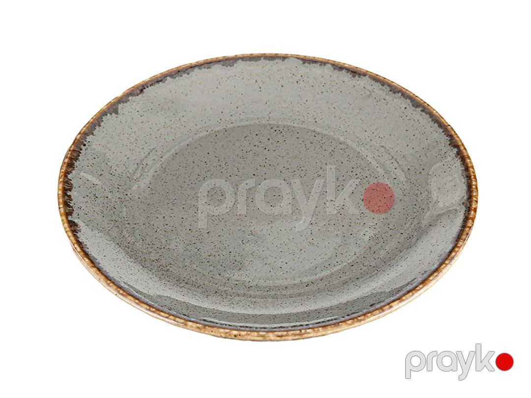 Boşqab Porland Seasons farfor, tünd-boz, 20 sm — Mallar, Bakı (2)