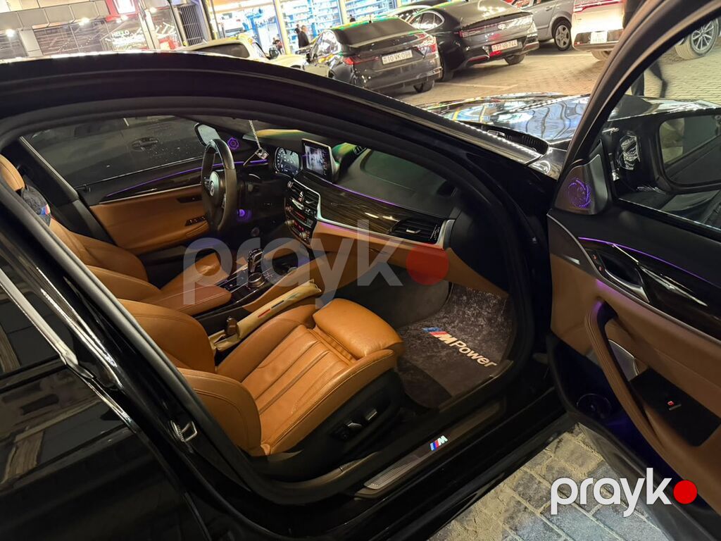 BMW 5 Series sedan BMW G30 ılı 2018 vın 19 2 mator ıdeal vezyetde — Avtomobillər, Xırdalan (6)