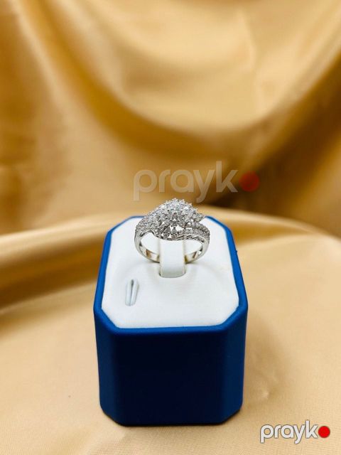 Gümüş qadın üzüyü Icebella 290, 925 əyyar, ölçü 18 mm - ICEBELLA_290 — Bakı
