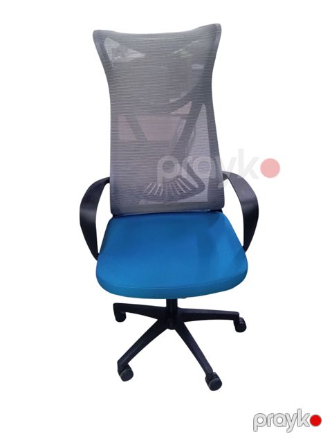 Ofis kreslosu 808, setka, mavi — Bakı