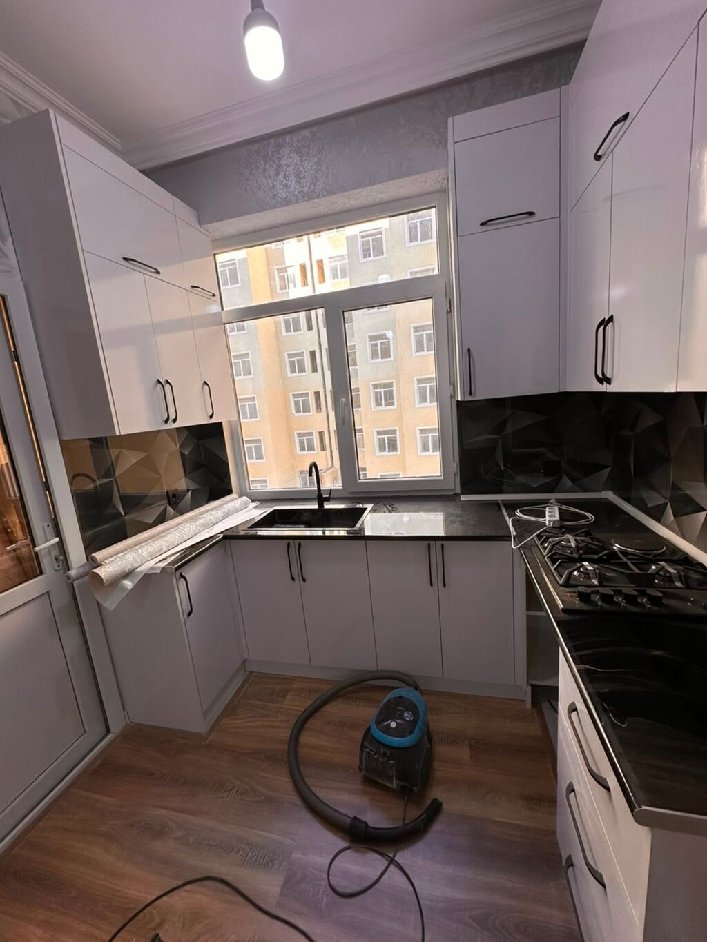 3 otaqlı, Yeni tikili, 74 kv. m — Mənzil, Digah (4)