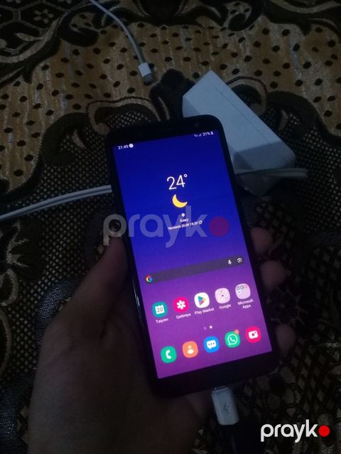 Samsung Galaxy A6, 32 GB, rəng - Qara, Barmaq izi, İki sim kartlı, Face ID — Bakı