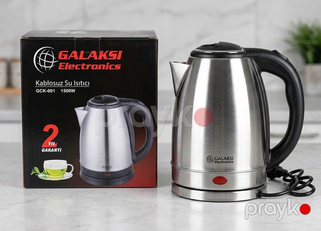 Galaksı Electronics GCK-001 kablosuz su isidici (elektrik çaydan) — Elektrik çaydanları və termoslar, Bakı (2)