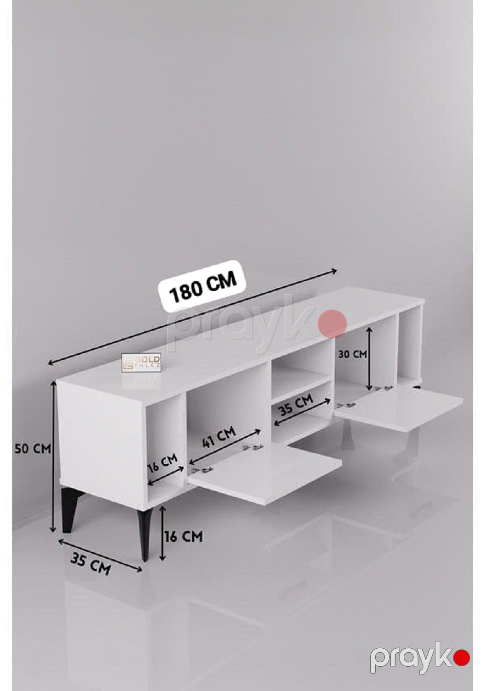 TV üçün tumba 13900627, Ldsp, 50x180x35 sm — Mallar, Bakı (3)