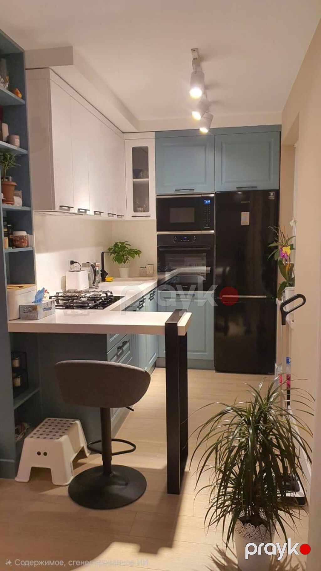 28 may Rəşid Behbudov küçəsində ideal təmirli 3 otaq studio tipli — Mənzil, Bakı (2)