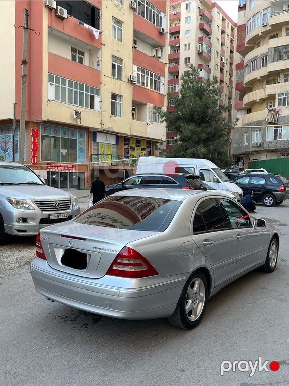 Mercedes C 200, 2.0 L, 2000 il, 227 000 km — Avtomobillər, Bakı (6)
