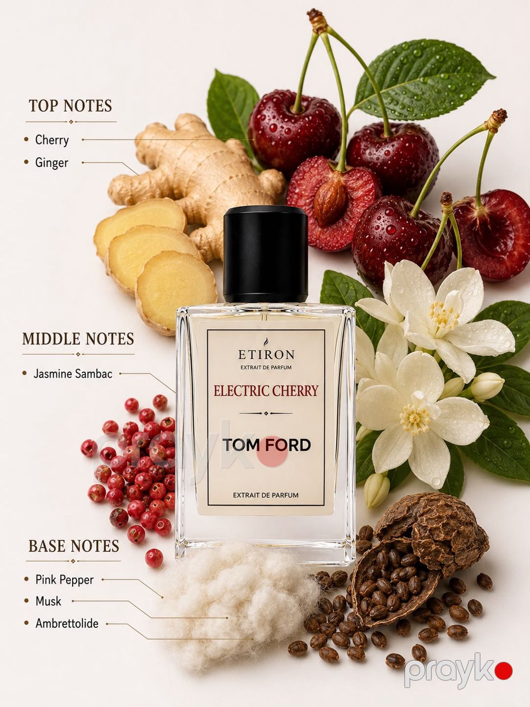 Etiron Electric Cherry Extrait De Parfum uniseks, 20 ml — Mallar, Bakı (2)