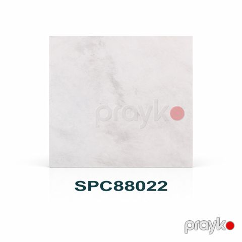 Dekorativ döşəmə örtüyü SPC88022, ağ, 60x60 sm — Bakı