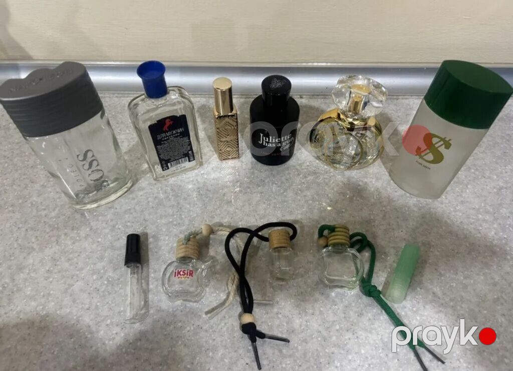 Parfüm və flakon seti - Müxtəlif ölçü və formalarda şüşə flakonlar və — Gözəllik və səhiyyə, Bakı (2)