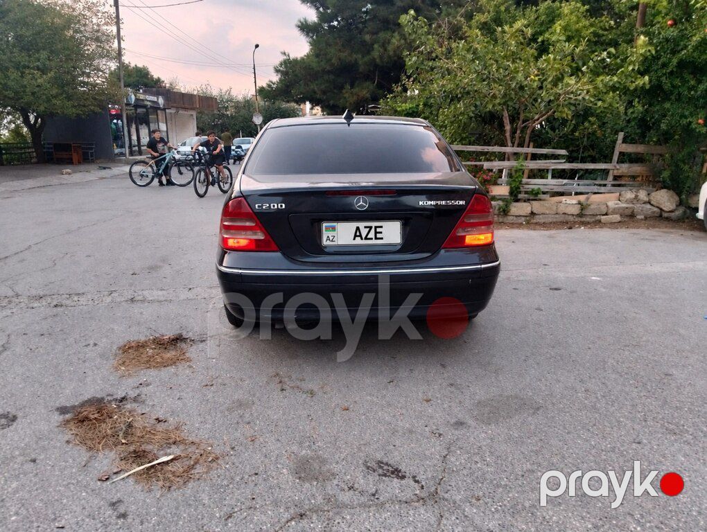 Mercedes C 200, 2.0 L, 2000 il, 515 000 km — Avtomobillər, Bakı (2)