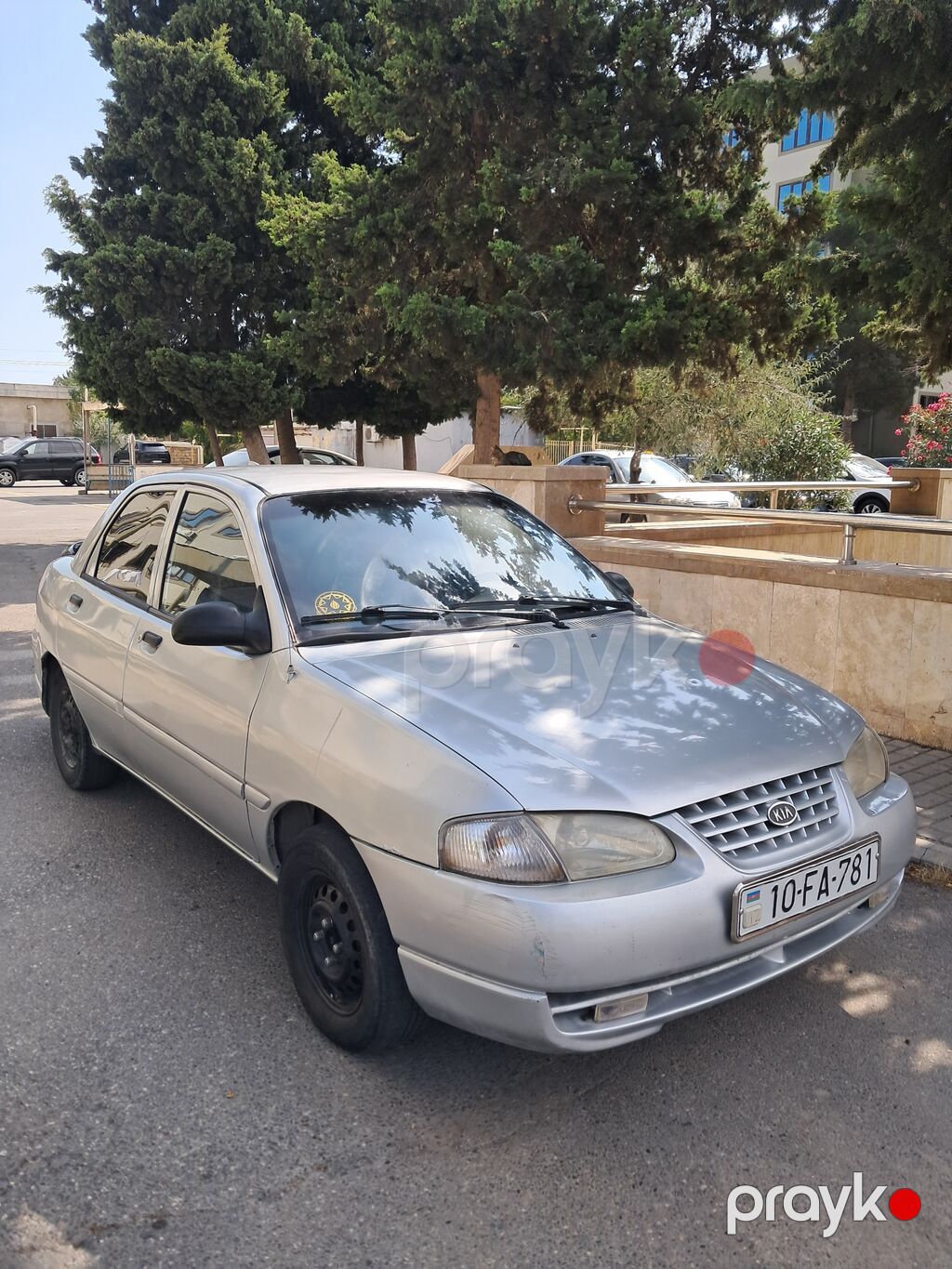 Kia avella sedan - Gümüşü rəng, 4 qapı - Nömrə: 10-FA-781 (AZ) — Avtomobillər, Digah (2)