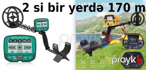 Metal detektoru. 2 ədəd bir yerdə satılır.Bir yerdə ümumi qiymət 170 — Lənkəran