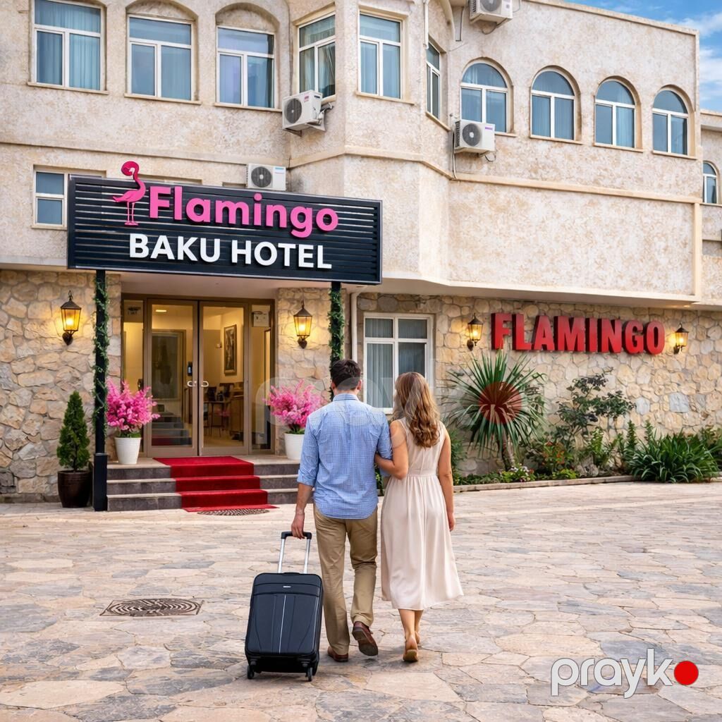 Flamingo Baku Hotel – rahatlıq və zövqlü interyerlərlə şəhər içində — Mənzil, Bakı (4)
