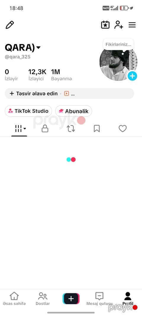 Xidmət: TikTok hesabının tanıtımı və məzmun yaradılması Təsvir — Bakı