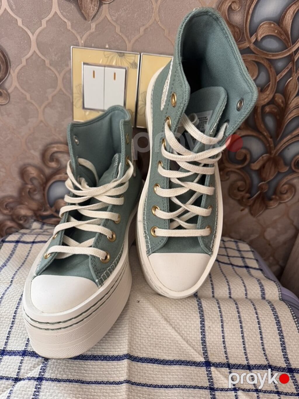 Məhsul: Yüksək boğazlı platforma krossovkalar (Converse All Star — Krosovka, Bakı (3)