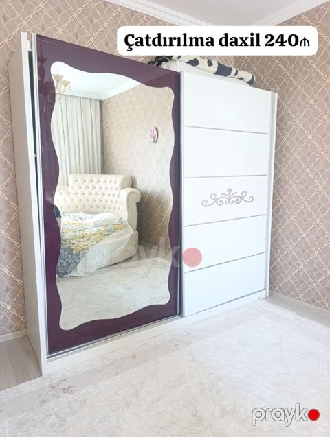 Dolab satılır:240 AZN çatdrlma pulsuz Ölçülər:2.30/50 /2.15 Ünvan — Digah