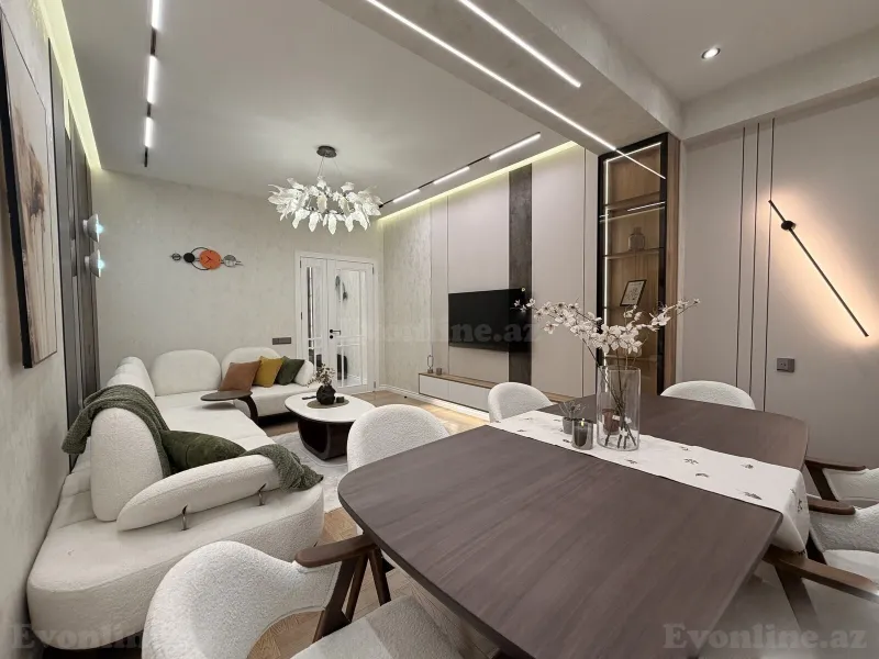 Satılır 3 otaqlı Mənzil Yeni tikili 117 m² Bakı, Nəsimi r., 8 Noyabr m — Mənzil, Bakı (4)